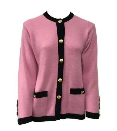 chanel pink cardigan dupe|chanel dupe leather.